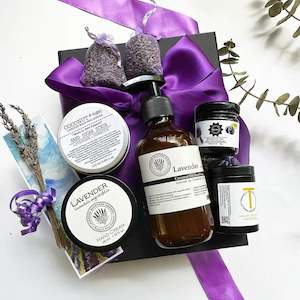 French Lavender: Tea Time Therapy Gardening Gift Sets for Her