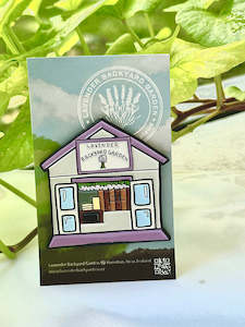 M Jeng Design: Lavender Farm Shop Fridge Magnet