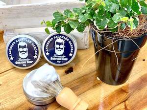 Parcel Gift Ideas: Lavender Soothing Shaving Soap with Shea Butter