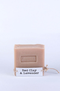 Products: Red Clay & Lavender Soap - Lavender fields
