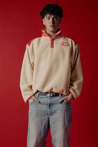 Button Up Fleece | Tan