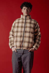 Reversible Puffer | Tartan