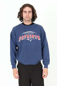 Staff Picks: Vintage New England Patriots NFL Sweatshirt L