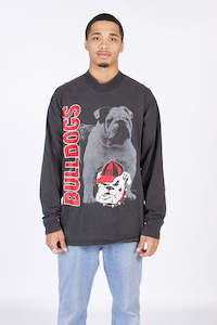 College Tees 1: Vintage Bulldogs Long Sleeve Tee XL