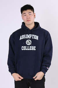 Mens: Vintage Assumption College Hoodie L