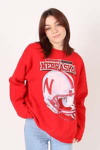 Vintage University of Nebraska Cornhuskers Sweatshirt L
