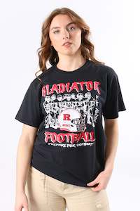Vintage Gladiators Football Tee S