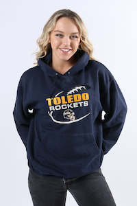Vintage Toledo University Rockets Hoodie M