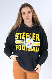 Vintage Pittsburgh Steelers NFL Hoodie L