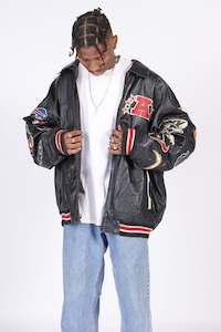 Vintage NFL Leather Jacket XL