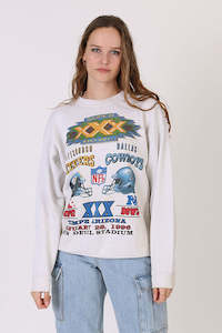Vintage NFL Super Bowl Crewneck M