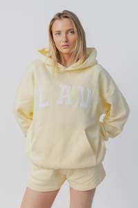 LAV Applique Hoodie | Butter
