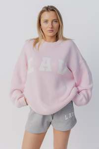 LAV Jacquard Knit | Marshmallow