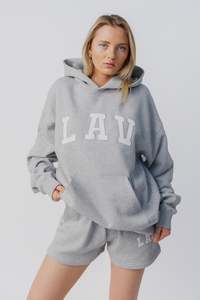 New Arrivals: LAV Applique Hoodie | Heritage Grey