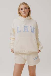 LAV Applique Hoodie | Cotton