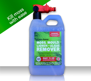 Kleen-Away Moss Killer Hose-On - Quality Lawn Care The Lawn Shed