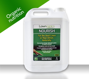 Lawnganics Nourish Lawn Fertiliser - Quality Lawn Care The Lawn Shed