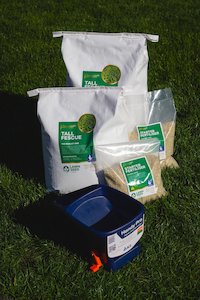 Tall Fescue Bundle New Lawn up to 200m2 plus Hand Spreader