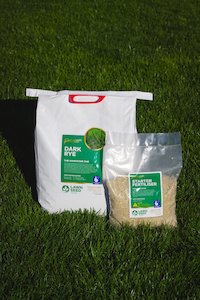 Dark Perennial Ryegrass Bundle New Lawn up to 100m2