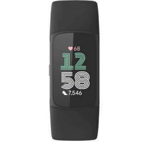 Watches: Fitbit Charge 6 - Obsidian/Black Aluminium