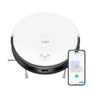 Vacuum Cleaner: TP-Link Tapo Lidar RV 20 Mop Navigation Robot Vacuum & Mop 2700Pa Suction, LiDar Navi System 3 Hour Cleaning, Twin side Brushes; 51 dB.