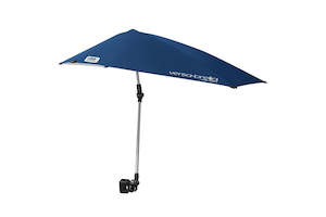 Sport: Sport Brella 100cm Versa-Brella Umbrella w Clamp Golf Beach Outdoors Blue