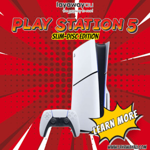 Gaming Console 1: PlayStation 5 Slim Disc Edition Console