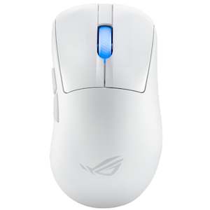 Gaming Accessories: ASUS ROG Keris II Ace Wireless Gaming Mouse - White