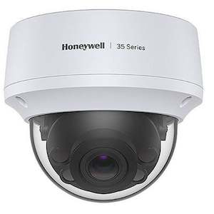 Security Cameras: Honeywell HC35W45R3 35 Series 5MP WDR IR IP Dome Camera with 2.8mm Fixed Lens. Up to 40MIR.RuggedOutdoor IP66 Housing. IK10 Vandal Resistant PoE (IEEE 802.3af) or 12VDC. True WDR, 120dB Auto (ICR) / Colour