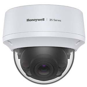 Security Cameras: Honeywell HC35W45R2 35 Series 5MP WDR IR IP Dome Camera with Motorized Focus Up to40MIR.RuggedOutdoor IP66 Housing. IK10 Vandal Resistant PoE (IEEE 802.3af) or 12VDC. True WDR, 120dB Auto (ICR) / Colour