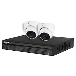 Dahua 4-Channel IP Surveillance Kit Includes 4-Port 4K PoE NVR, 2TB HDD, 2x 6MPI&hellip;