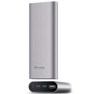 Alogic MP2CA156SGR USB-C 15200mAh Portable Power Bank - Space Grey with Power De&hellip;