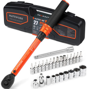 Power Tools: Matework 27 PCS Bike Torque Wrench Set