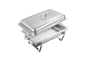 Alston 9Lx1 Food Buffet Warmer Pan Bain Marie Bow Chafing Dish Insulated Stainle&hellip;