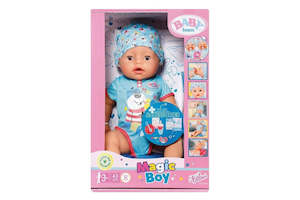 Baby: Baby Born Magic Boy Lifelike Soft Touch Kids Childrens Toy 43cm - Open Box 3+