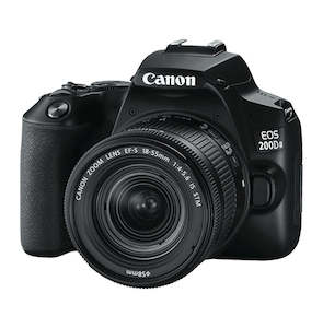 Camera: Canon 200D Mark II DSLR EF-S18-55mm Lens Kit