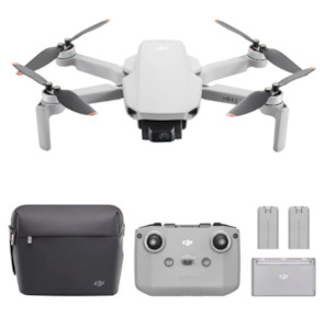 Drones: DJI Mini 2 SE Fly More Combo, Lightweight and Foldable Mini Camera Drone