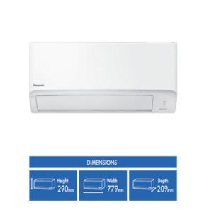 All Whitewares: Panasonic C3.5kW H4.3kW Reverse Cycle Split System and Air Purifier
