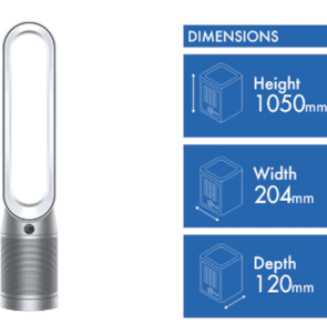 Dyson TP07 Pure cool Tower Fan White/Silver