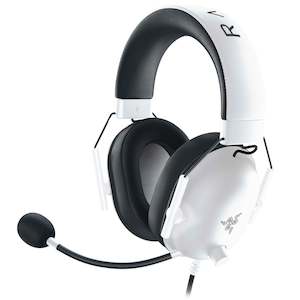 Gaming Headset: Razer BlackShark X v2 Wired Gaming Headset - White