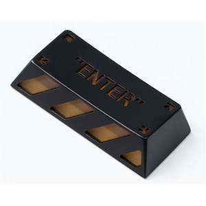 Gaming Keyboards: Keychron Enter key Keycap (2.25u) - Aluminium Alloy Black Artisan