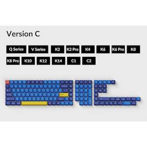 Gaming Keyboards: Keychron KEYC-T3 OEM Dye-Sub PBT Keycap Set - Beach Full Set
