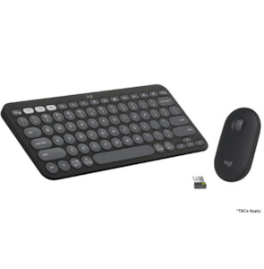 Laptops Tablets Accessories: Logitech Pebble 2 Wireless Keyboard and Mouse Combo