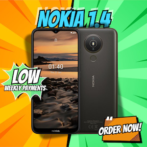Nokia: Nokia 1.4 Android smartphone 2021 (Official Australian Version) 4G easy to use mobile phone with 2-day battery, HD+ screen, Camera Go, security updates and expandable storage, CHARCOAL