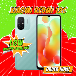 Xiaomi: Xiaomi Redmi 12C 64GB Mobile Phone, Mint, Mint Green, Android 12, Dual SIM