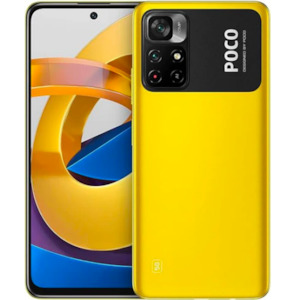 Xiaomi: Xiaomi Poco M4 Pro 5G Smartphone 64GB, 4GB RAM, Dual SIM, Yellow, 4+64