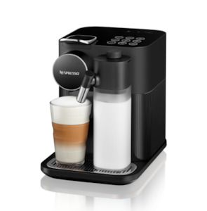 Coffee Machines Beverages: Nespresso Gran Lattissima Black Automatic Capsule Coffee Machine
