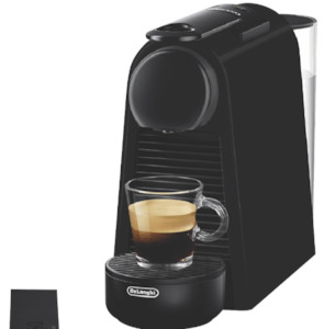 Coffee Machines Beverages: Nespresso Essenza Mini & Milk - Matt Black