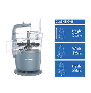 All Mixers Food Processors: Kenwood Multipro Go Storm Blue