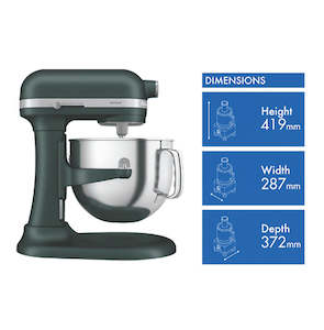 Kitchenaid Mixers Food Processors: KitchenAid 6.6L Artisan Bowl Lift Mixer Pebbled Palm